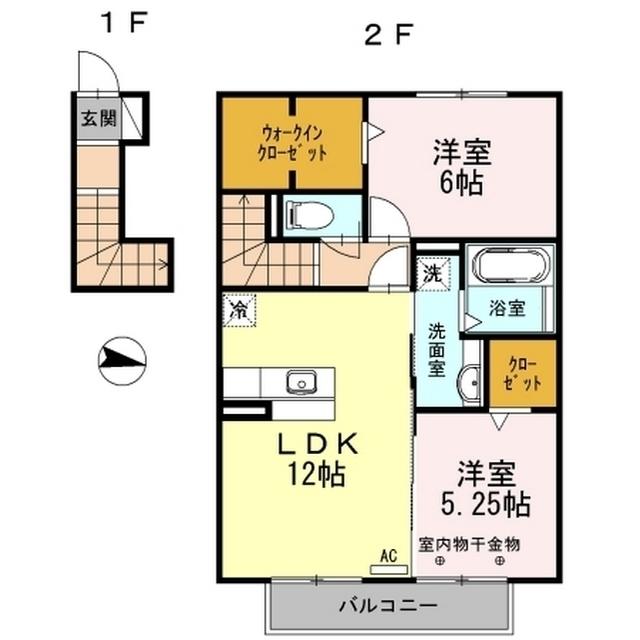 ＣＩＮＱ（ｻﾝｸ）（202） 間取り図画像