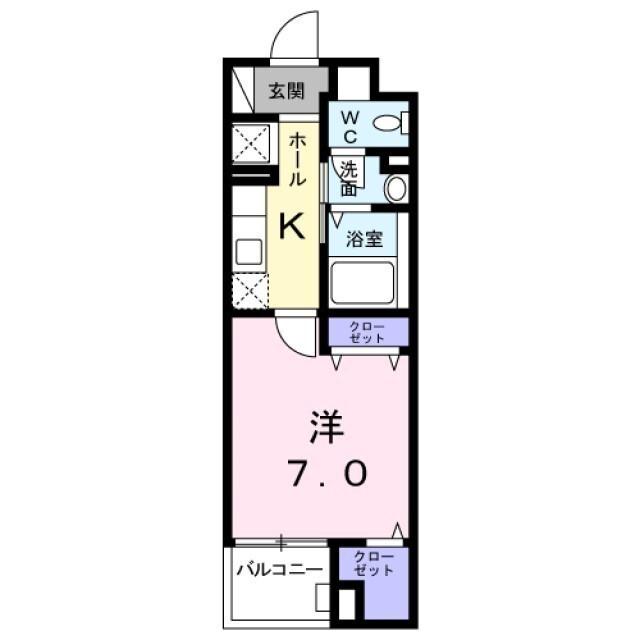 モデラート（303） 間取り図画像