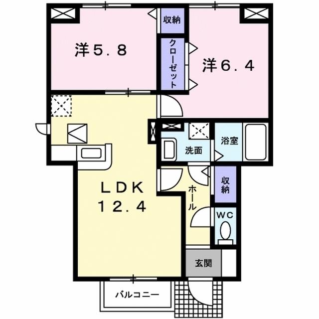 ユニメゾン青山（101） 間取り図画像