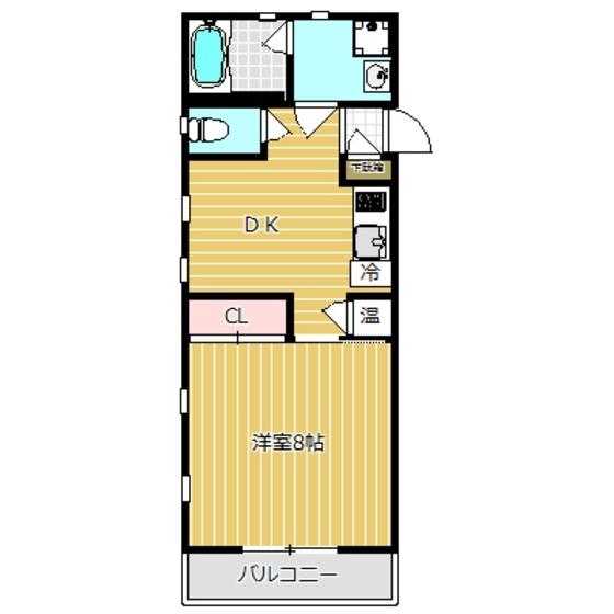 きんもくせい・（203） 間取り図画像