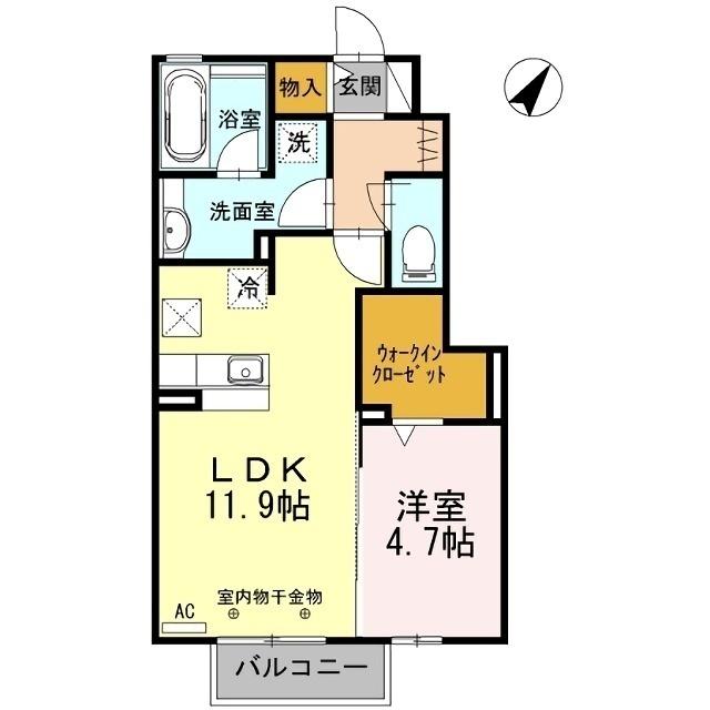 プランドールＵ（102） 間取り図画像