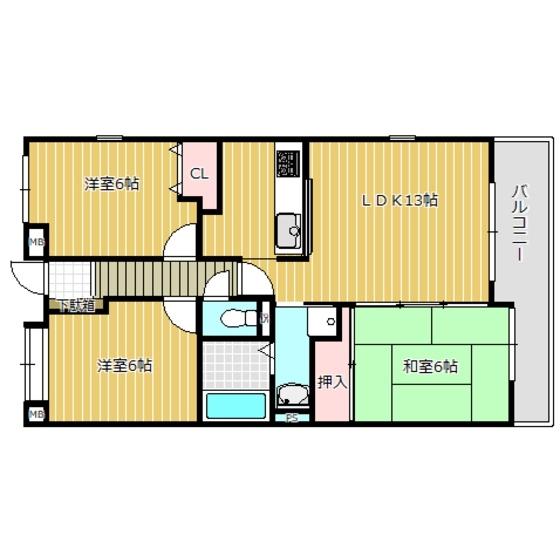  間取り図写真