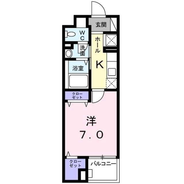 コンフォルタ（305） 間取り図画像