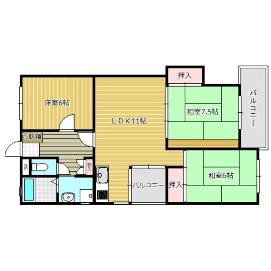  間取り図写真