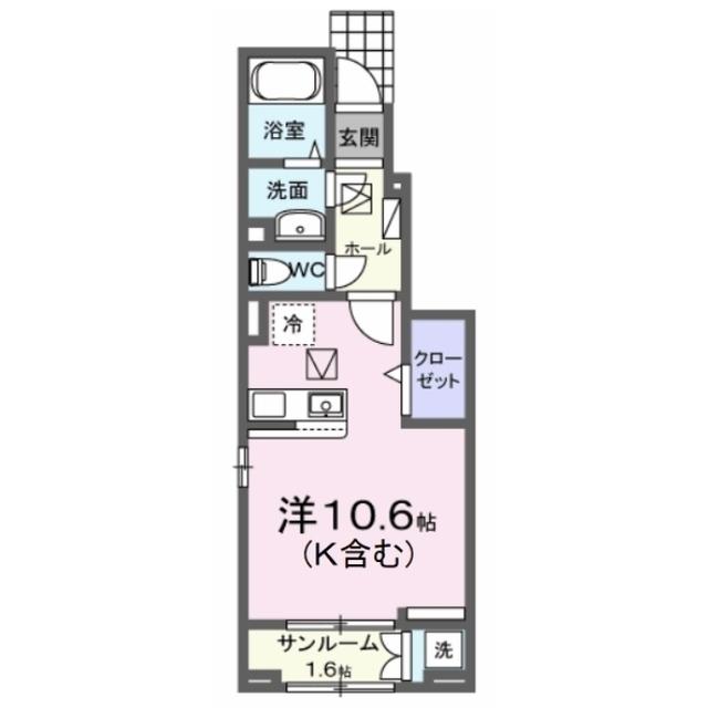 エナールＳＩ（105） 間取り図画像