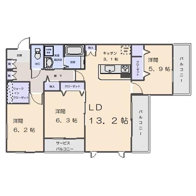  間取り図写真
