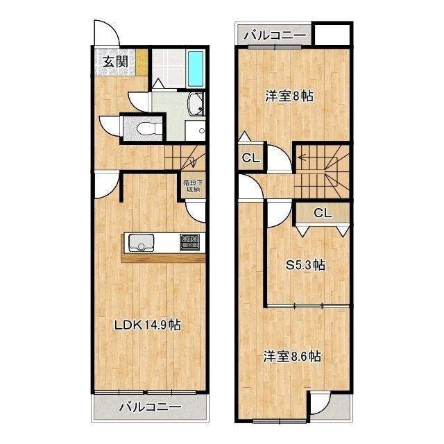  間取り図写真