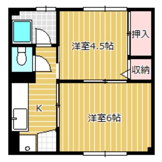 ハイデルベルク（402） 間取り図画像