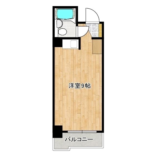 フルカワ第2ビル（4A） 間取り図画像