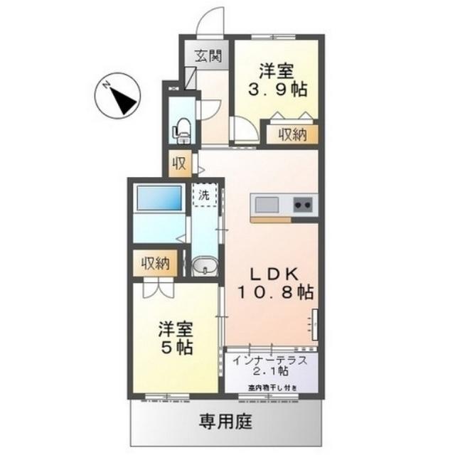 スピカ(Spica)（101） 間取り図画像