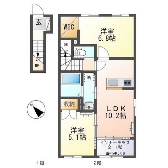 スピカ(Spica)（202） 間取り図画像