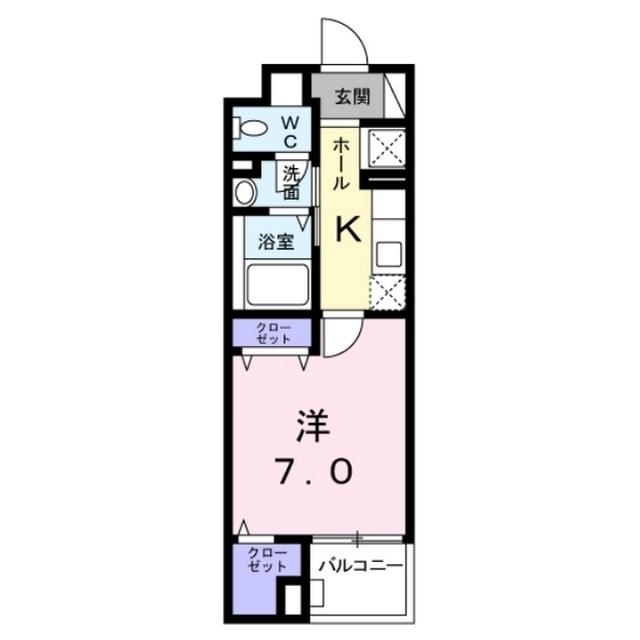 モデラート（402） 間取り図画像