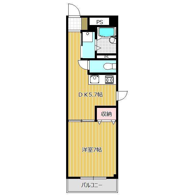 アーバンコートMK（301） 間取り図画像