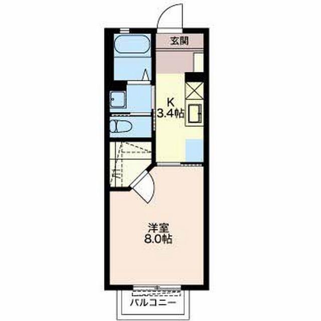 クレアーレ新川（103） 間取り図画像