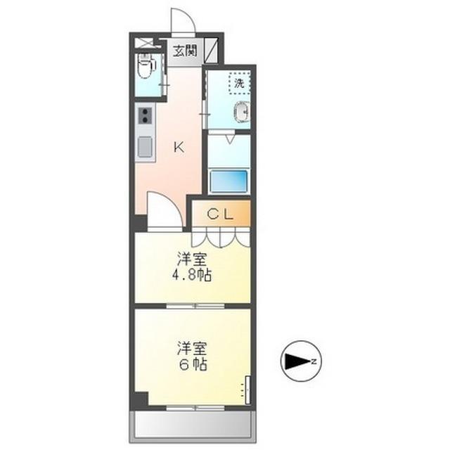 コリカールアルベ（302） 間取り図画像