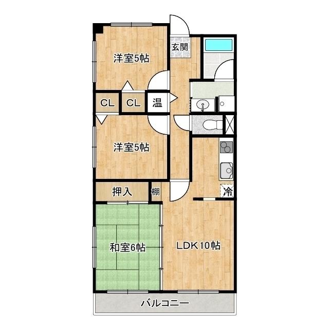グランディオールシラトリ（305） 間取り図画像
