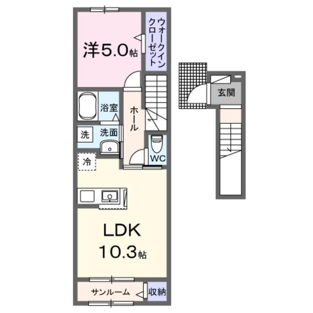 セリーン　ネスト（202） 間取り図画像