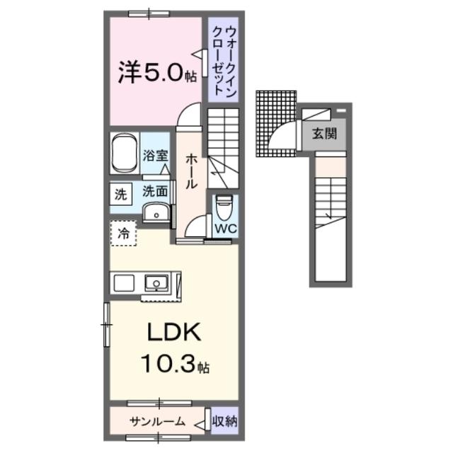 セリーン　ネスト（203） 間取り図画像