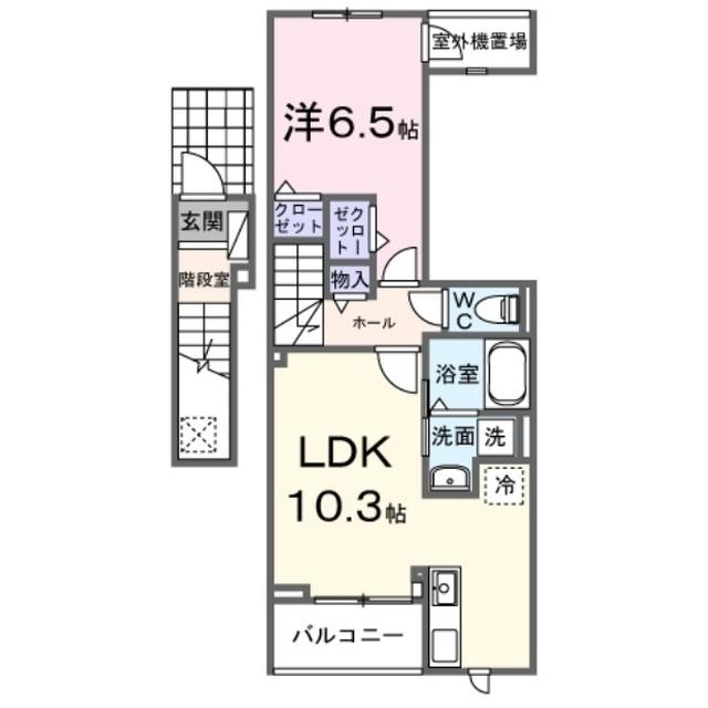 フォーロ・デル・コート辻（205） 間取り図画像