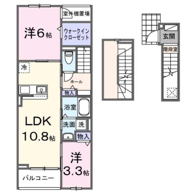 フォーロ・デル・コート辻（305） 間取り図画像