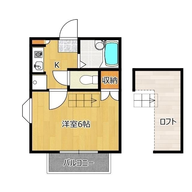 チェスナッツ224・（201） 間取り図画像