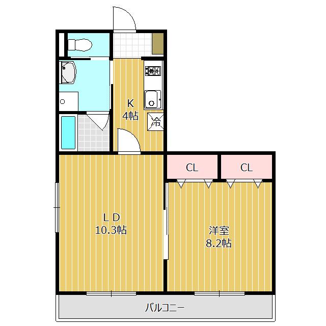 FLECHIR COURT 森下町（306） 間取り図画像