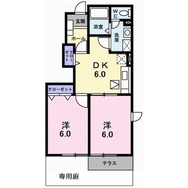 est Palazzo（101） 間取り図画像