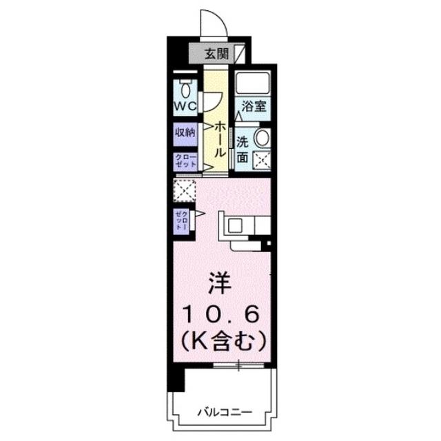 マジェスティ（405） 間取り図画像