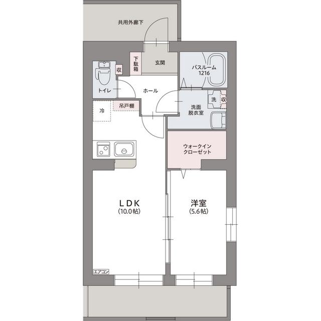 シャン アベイユ（101） 間取り図画像