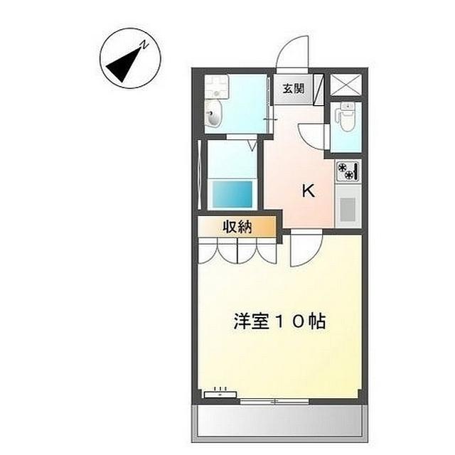 シティ・コート葵（503） 間取り図画像