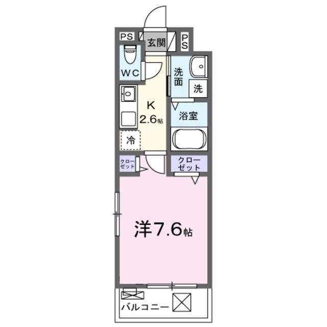 プルミエ　ショコラ（305） 間取り図画像