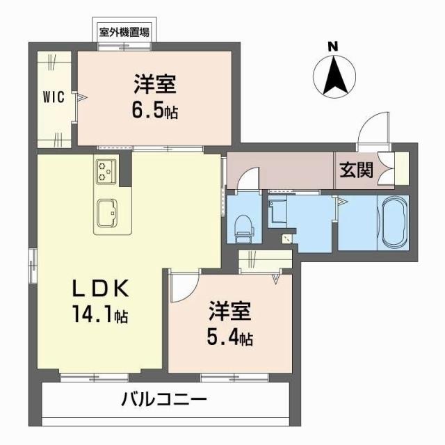 メルファレーン（302） 間取り図画像