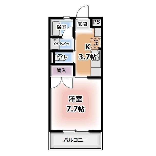 ピアホーム森（302） 間取り図画像