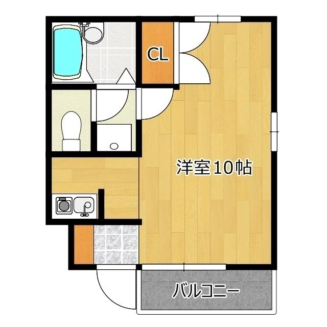シュロスマキⅠ（202） 間取り図画像