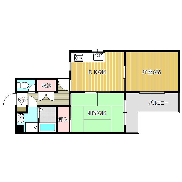 プラスニシジマ・（101） 間取り図画像