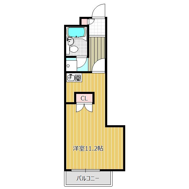 クレセントコート静岡・（305） 間取り図画像