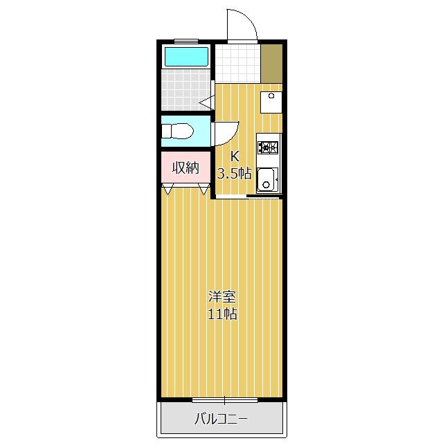 エバーグリーンTｓ・（102） 間取り図画像