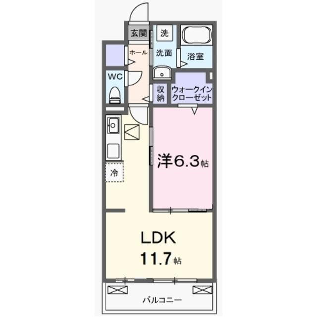 ボナミ　Ａ（103） 間取り図画像