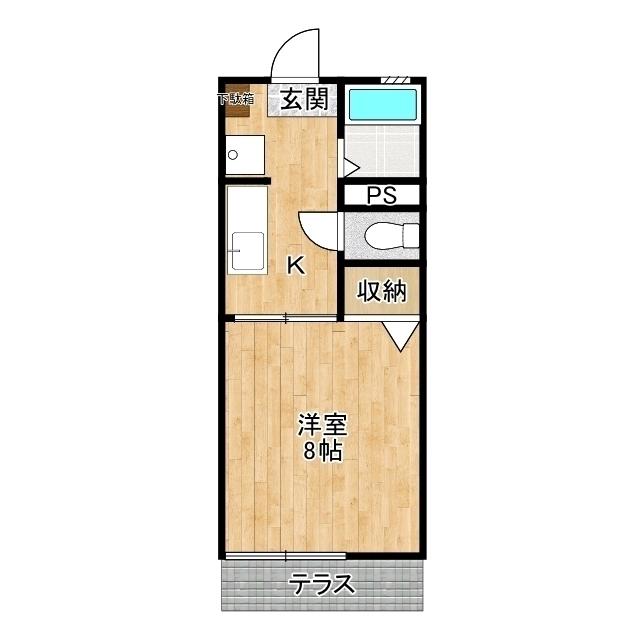エクセル稲川（102） 間取り図画像