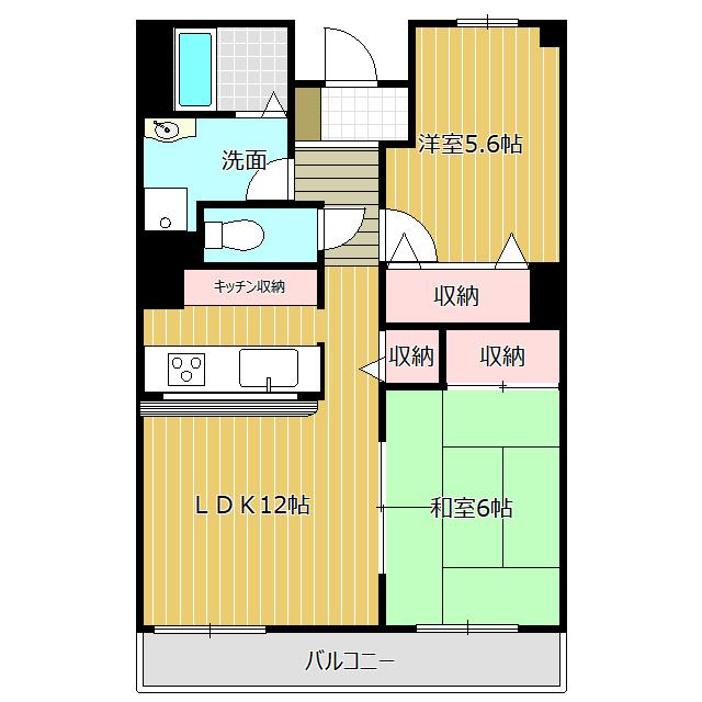 ル・ボア平喜（308） 間取り図画像