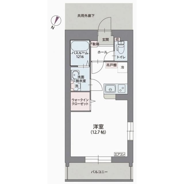 コリーヌ デュ リオン（105） 間取り図画像