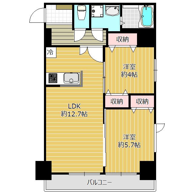 クレッシェンド上石町（705） 間取り図画像