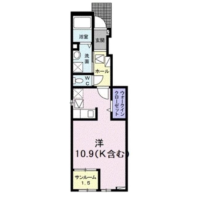 ユーフォリアネクストⅠ（103） 間取り図画像