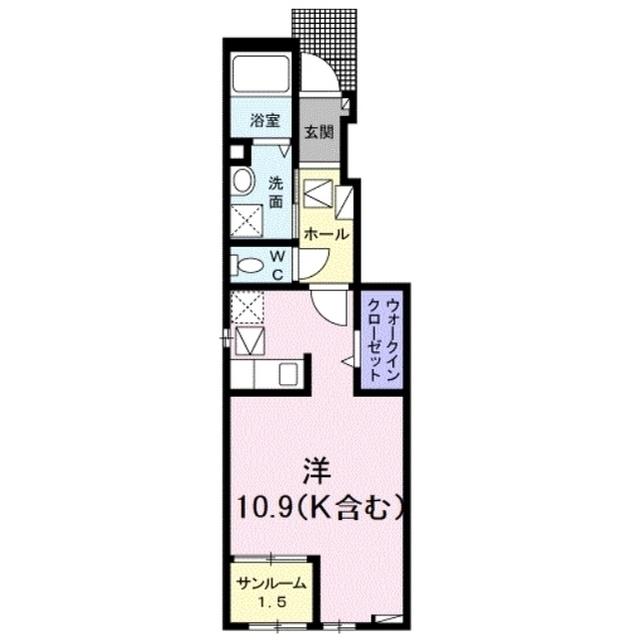 ユーフォリアネクストⅡ（103） 間取り図画像