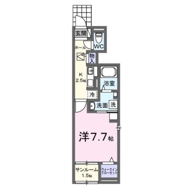 プログレス（101） 間取り図画像