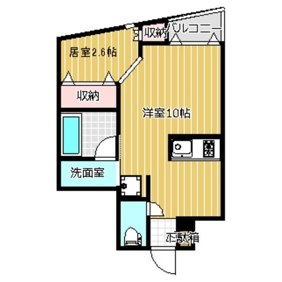 ふくや（50A） 間取り図画像