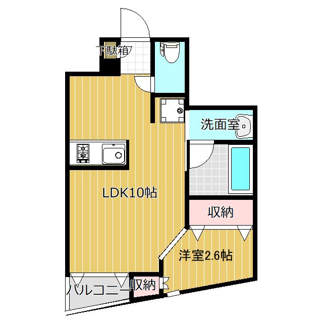 ふくや（70A） 間取り図画像