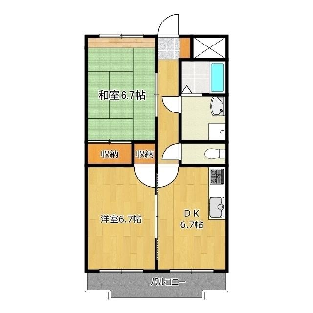 ガーデンコート壱番館・（105） 間取り図画像