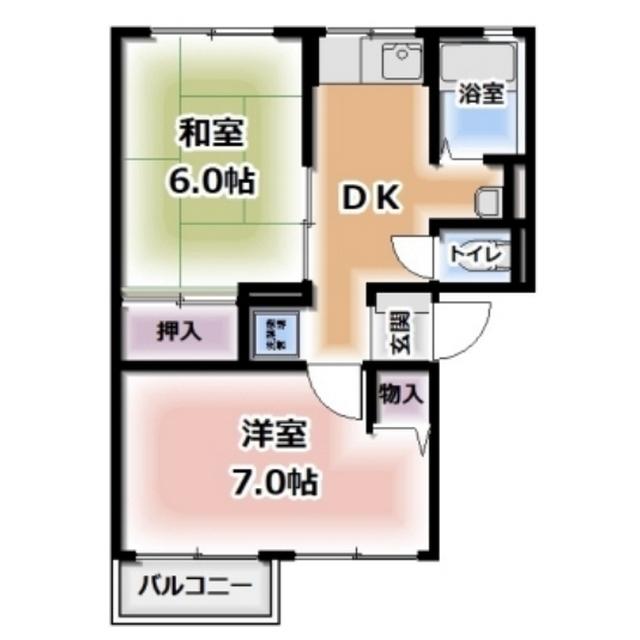 ソファレ鎌田（201） 間取り図画像