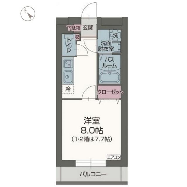グレース･エステート（504） 間取り図画像